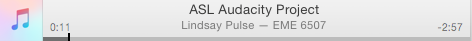 Audio Project