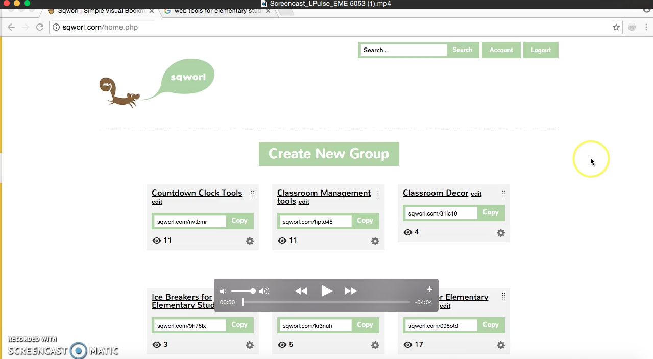 Screencast