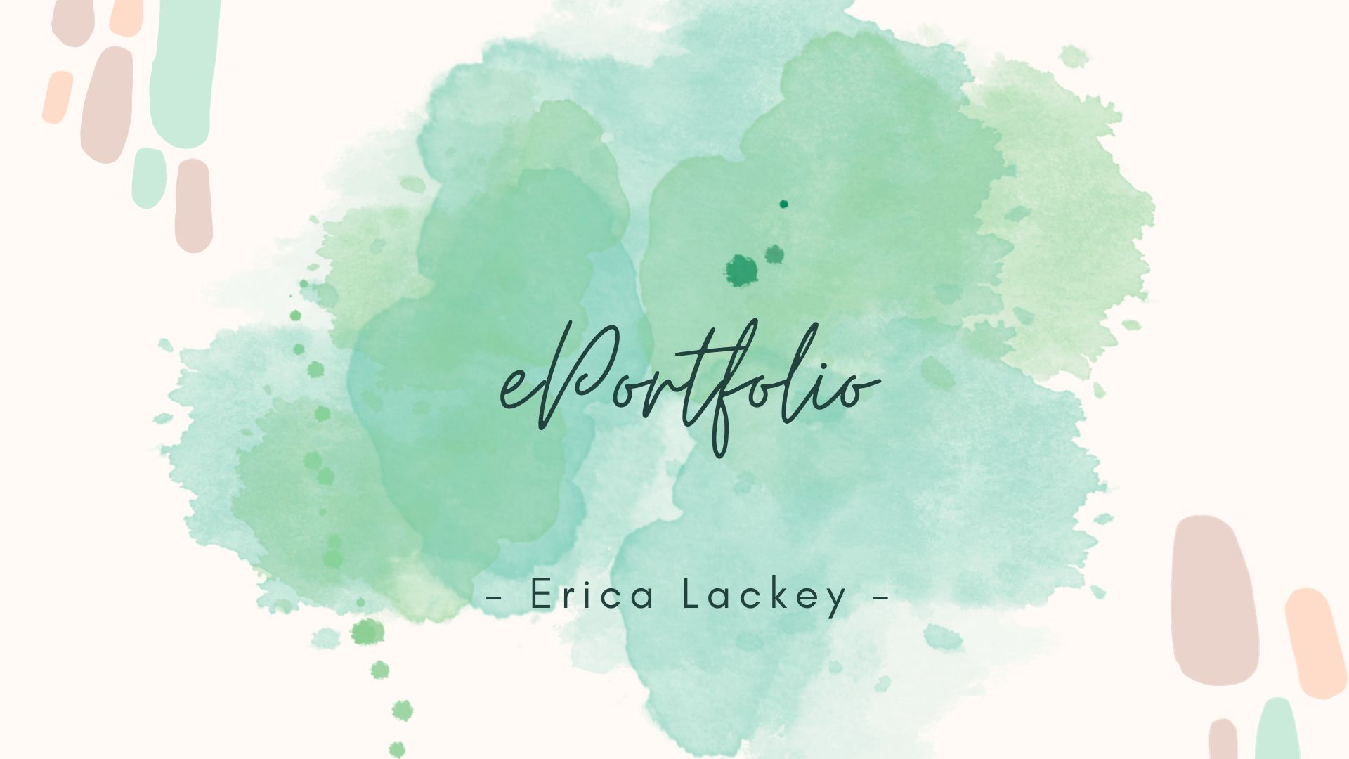 eportfolio - erica lackey image - click to open