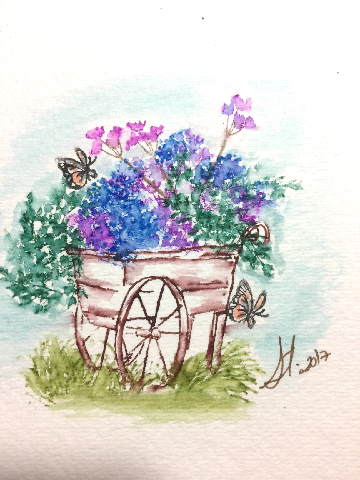 flower-cart