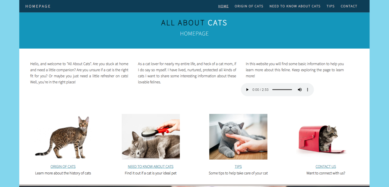 All About Cats screenshot