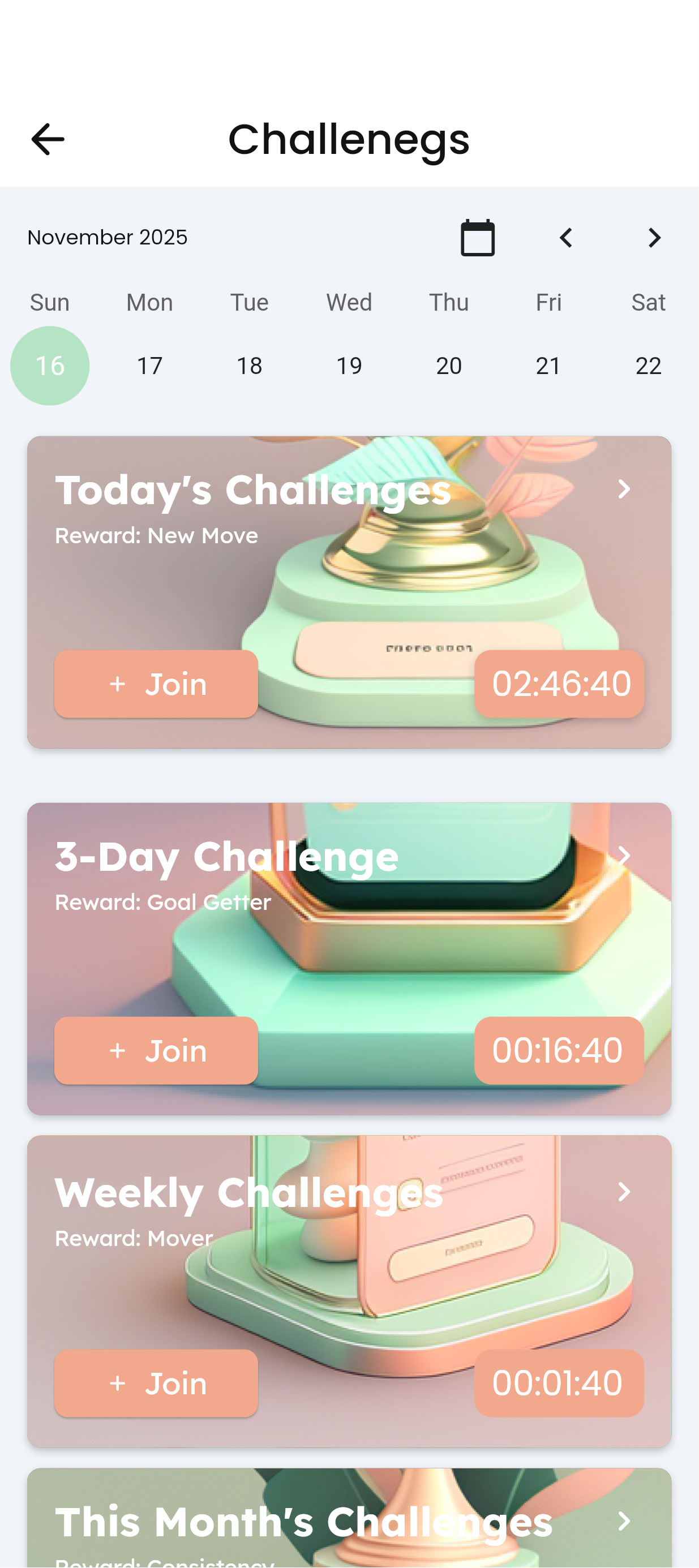 ChallengesPage