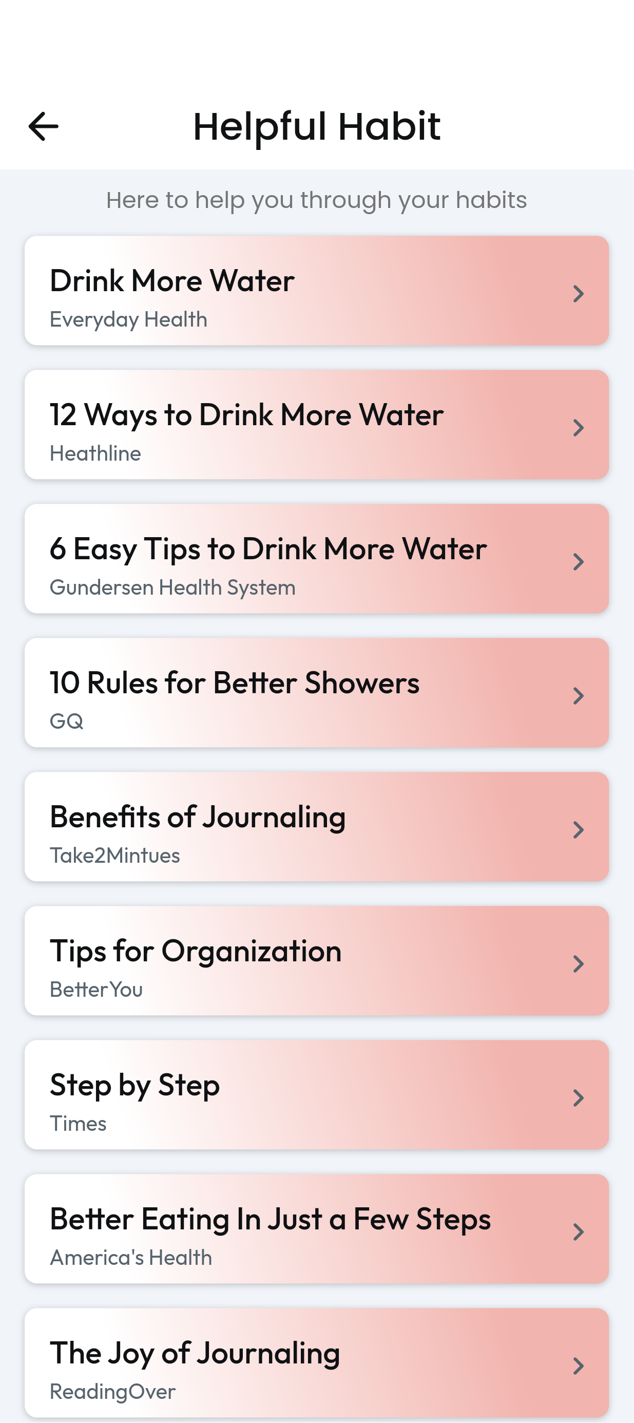 HelpfulHabit